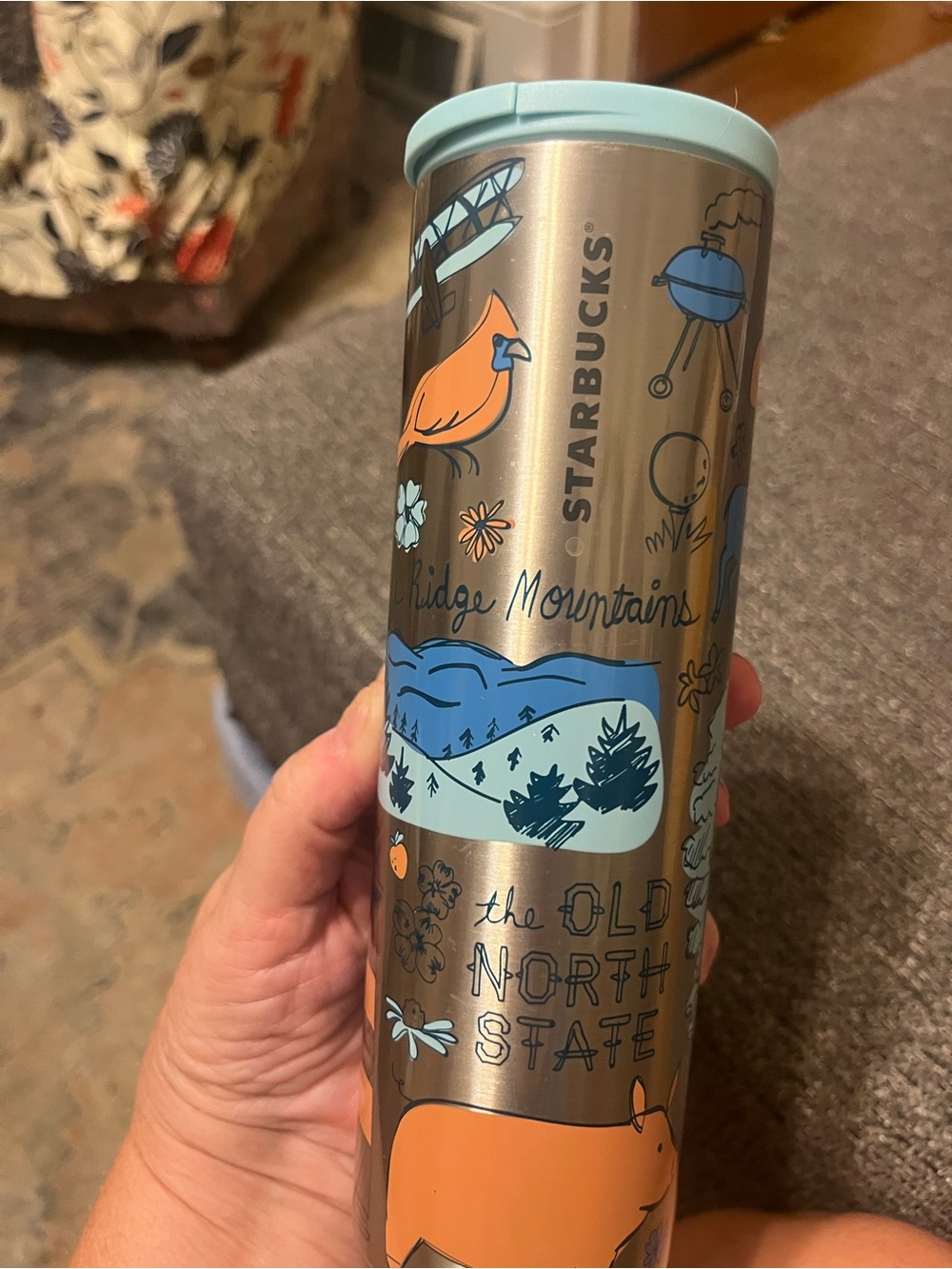 ☕ NEW Starbucks North Carolina “Blue Ridge Mountains” Tumbler – RETIRED COLLECTI